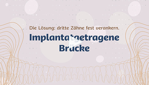 Film Implantatgetragene Brcke